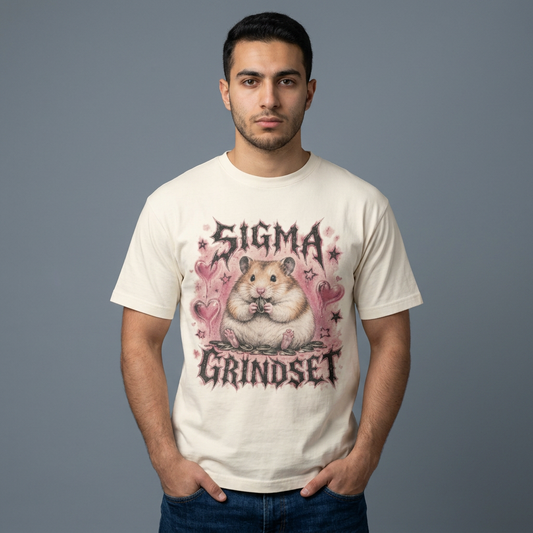 Sigma Grindset Hamster Tee